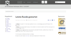 Desktop Screenshot of herbstopen.de