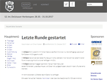 Tablet Screenshot of herbstopen.de
